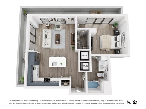 A17 bedroom floorplan